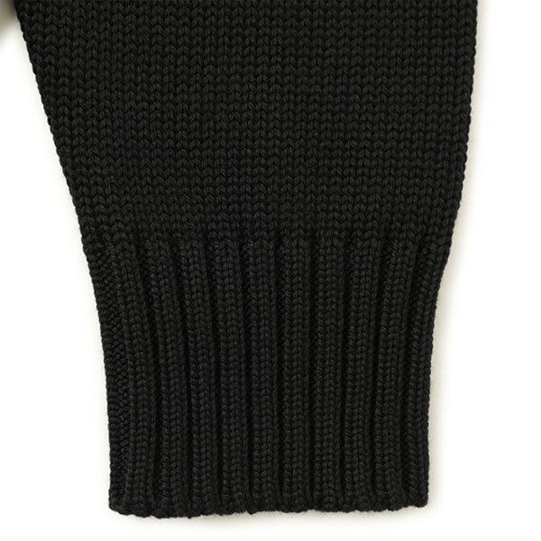 【定価1.5万】TANDEY オローネ *アンネルベスト*毛ウール混ブラック黒Vネックノースリーブ羽織上着(25-2412-547)【82A52】 ミリタリー VネックWジップレースアップ ダウンベスト – TAION